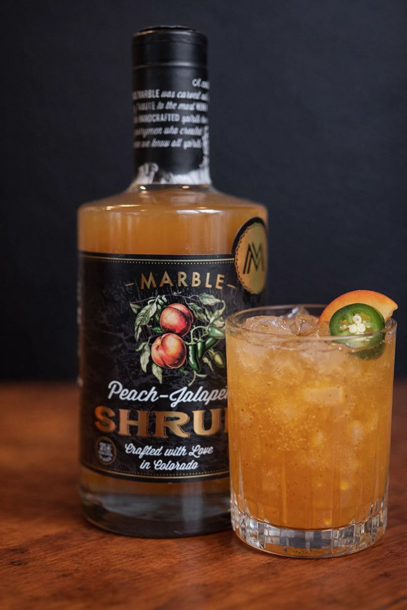 Peach Jalapeño Shrub